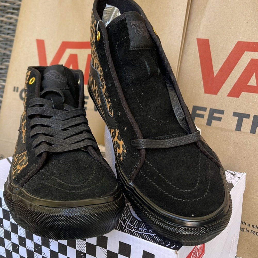 Vans Skate Sk9-Hi Deco Cher Strauberry Cheetah MENS - Picture 8 of 16